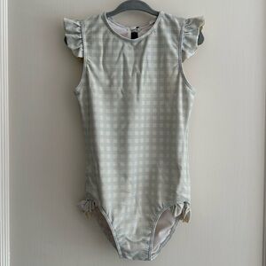 Minnow Swim Ruffle One Piece Swimsuit - Size 5/6